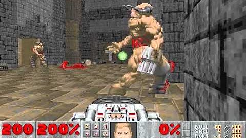 [Doom 2] - New gothic movement - map12 UV-Speed in 0:44