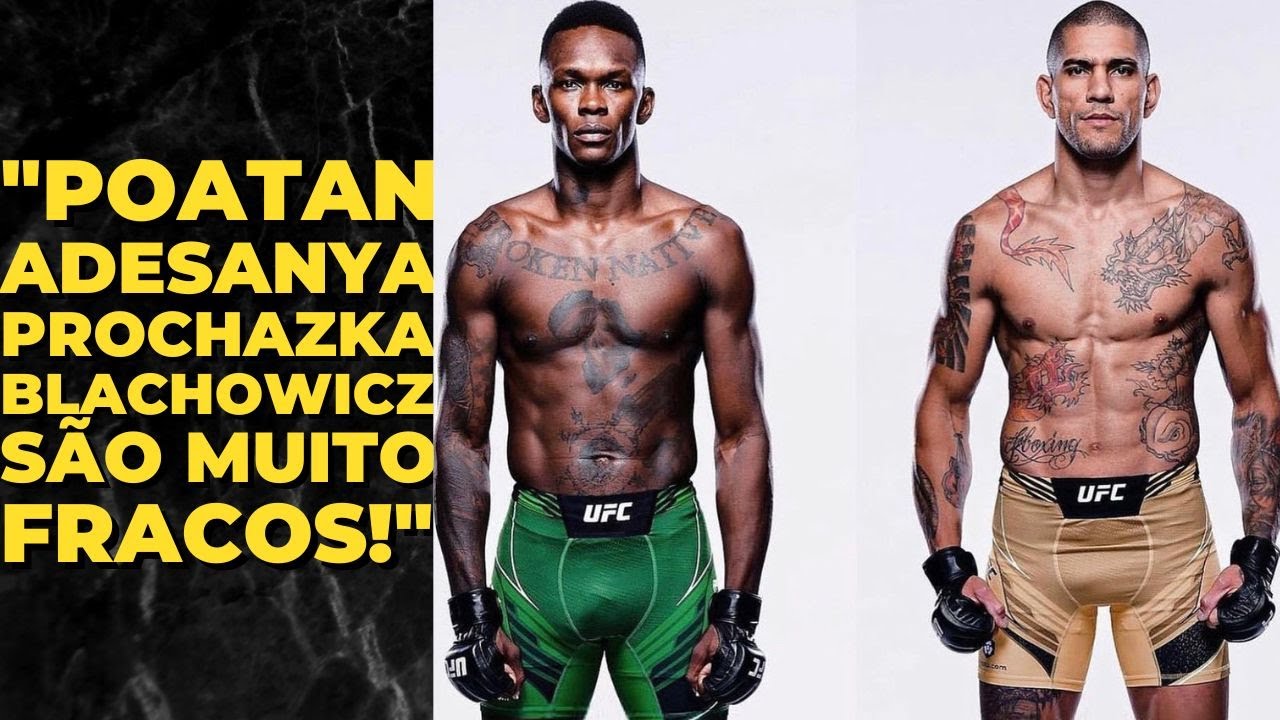 UFC: quem é Alex Poatan, brasileiro que desafia Israel Adesanya?