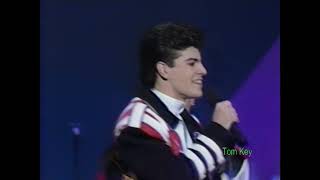 NKOTB- 1 Song -1990 AMAs(1/27/1990) -4K HD
