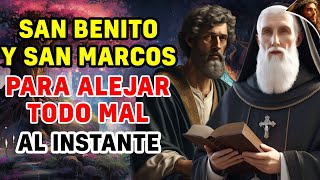 ORACION PARA DORMIR, SAN BENITO Y  SAN MARCOS LA ORACIÓN MÁS FUERTE PARA ALEJAR TODO MAL AL INSTANTE