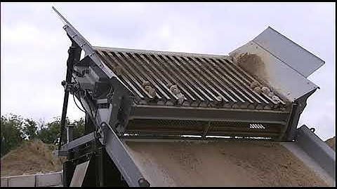 Hệ thống rửa sỏi và cát đồi 120 tấn/giờ của Terex