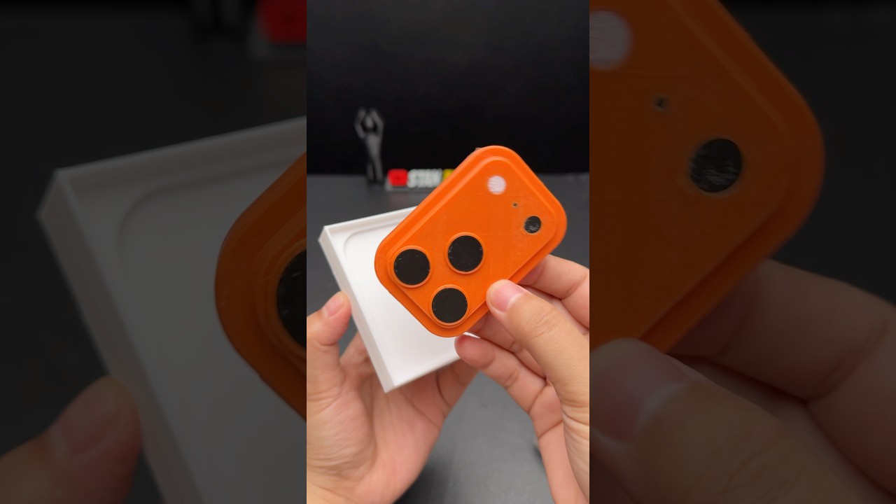 This is a 3D Printed Chargeable iPhone 17 Pro Mini - ASMR #shorts