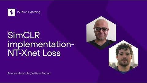 SimCLR implementation- NT-Xnet Loss