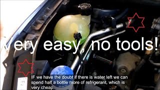 How to change and purge coolant. The easiest way