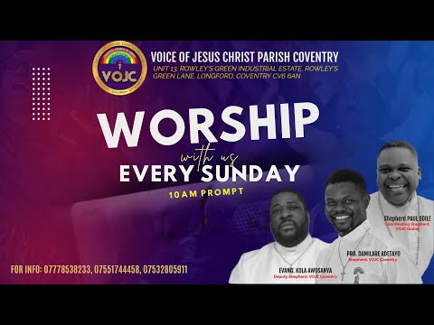 CCC Voice Of Jesus Christ Coventry Parish Sunday Youth Service 10.05.2026