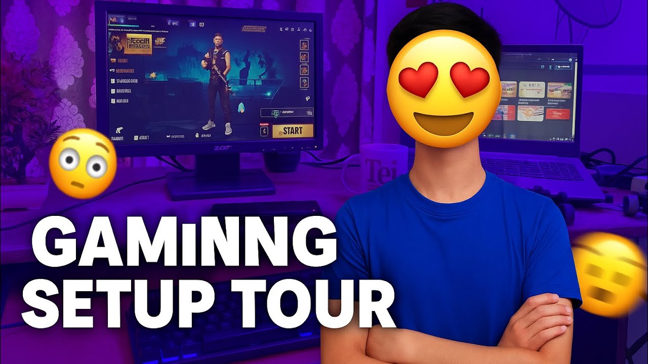 My Ultimate Gaming Setup Tour 2025 🔥 | Dream Setup Finally Revealed ...