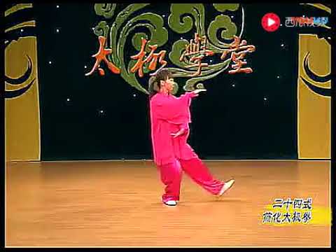 二十四式简化太极拳分解动作教学视频 完整版 Youtube 二十四式简化太极拳分解动作教学视频 完整版 Youtube