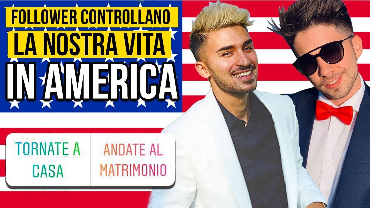 I FOLLOWERS controllano LA NOSTRA VITA | MATRIMONIO IN AMERICA!  🇺🇸 Matt & Bise