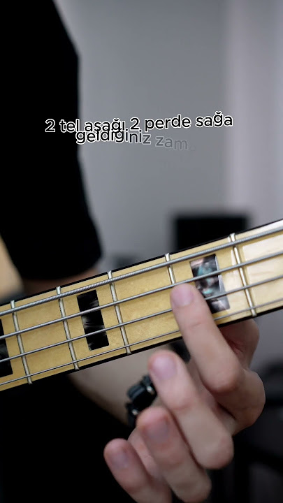 Oktav Nasil Çalınır?- Bas Gitar Dersi  #basgitar #basgitarist #bass #bassist