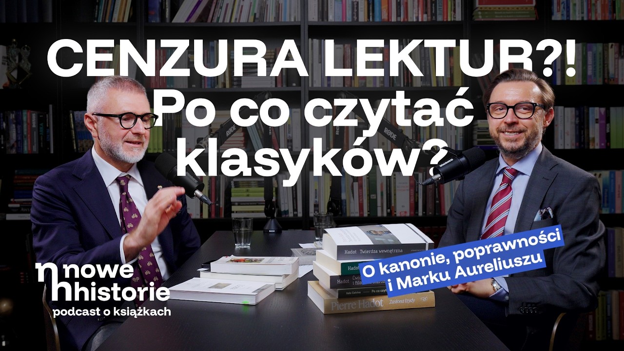 #19 Spór o kanon lektur, poprawność polityczna i stoicyzm | „Rozmyślania” Marek Aureliusz