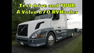 Test Drive and Inspect the RV Hauler named CHILL