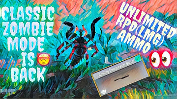 Cod Mobile: Classic Zombie Mode | Unlimited Ammo RPD (LMG) Ammo