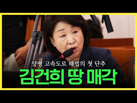 김건희 토지 VS 국민의 도로 | BC분석 자료도 없이 최적노선 운운 #<strong>심상정</strong> #국토위 #양평고속도로