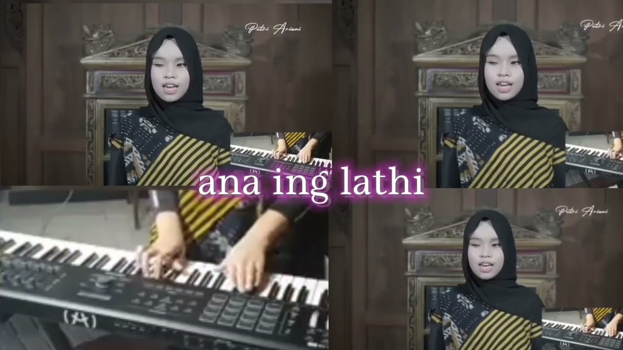 Weird Genius - Lathi (ft. Sara Fajira) | Putri Ariani Cover (lyrics video)