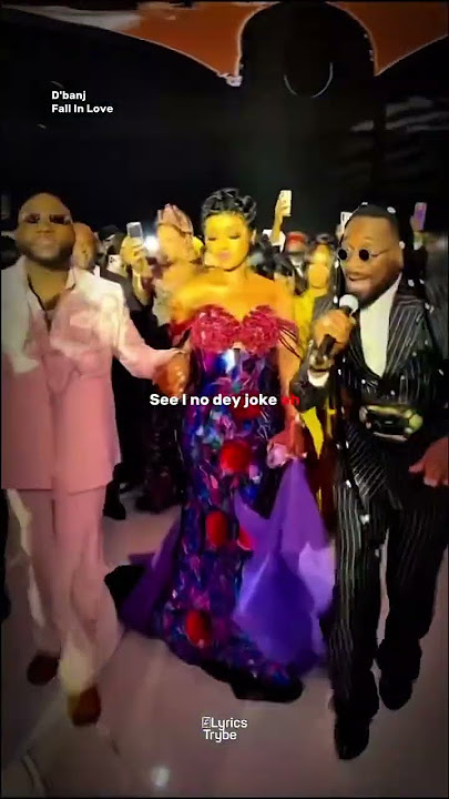 Fall in Love (lyrics)-- D'banj | Davido's wedding | Chivido2025 #wedding #trending #davido #dbanj