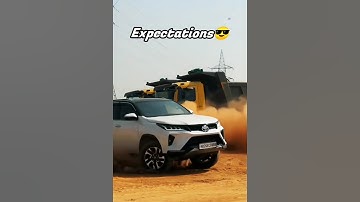 Fortuner expectations😎vs reality🤣🤣#trending #viral #fortuner #shorts #funny