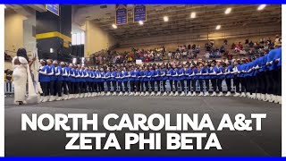 The Zeta Alpha Chapter of Zeta Phi Beta at North Carolina A&T State University - Spring 2024