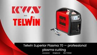 Telwin Superior Plasma 70: Cutting demonstration