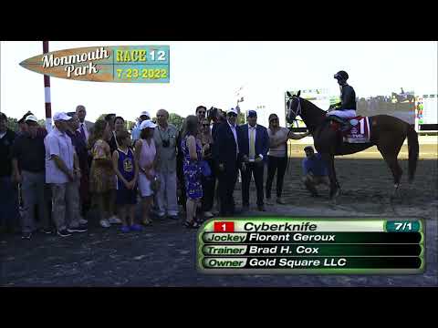 video thumbnail for MONMOUTH PARK 07-23-22 RACE 12 – THE TVG.COM HASKELL STAKES