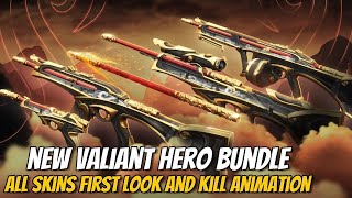 Valiant Hero Vandal And Finisher Animation New Skins Valorant
