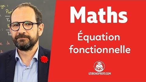 Functional Equation - Maths - Good Teachers