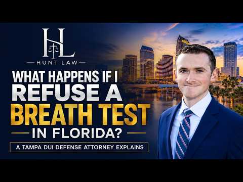 What happens if i refuse a breath test in florida?