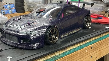 Redcat lightning str nitro speed runs and hard crash!