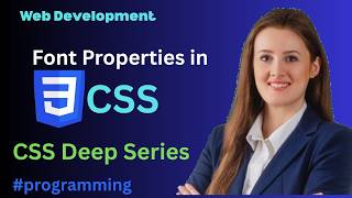 Font Properties in CSS | Complete CSS Font Tutorial for Beginners