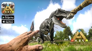 ARK: Ultimate Mobile Edition Playing With XBOX Controller Gameplay walkthrough (Android/iOS)
