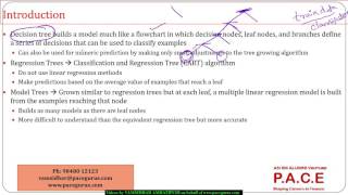 Numeric Prediction using Regression Trees and Model Trees
