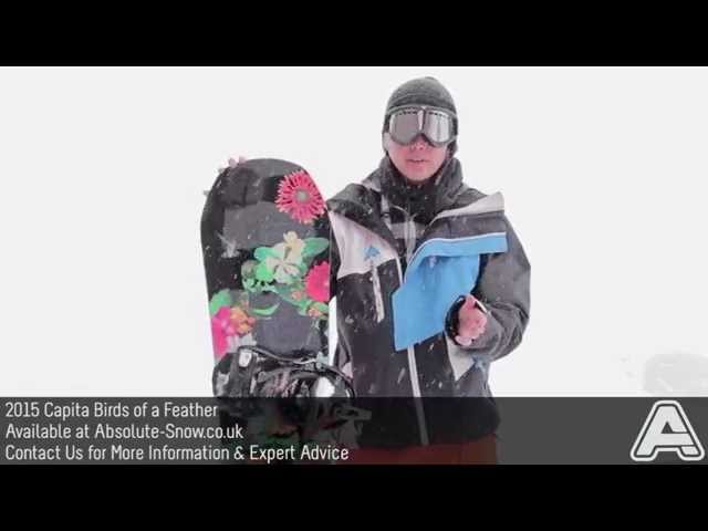 capita birds of a feather snowboard 2015 2014 / 2015 | Capita Birds of a Feather Snowboard | Video Review