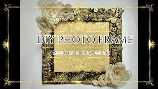 DIY Photo Frame | Mother's Day Craft | DIY Hack | Aadhi's Paper Craft screenshot 2