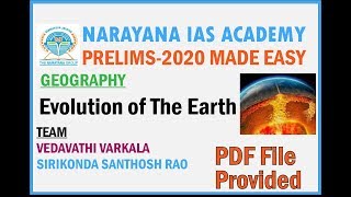 Prelims-2020 Made Easy "Evolution of The Earth" screenshot 3