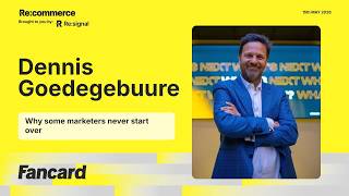 Why some marketers never start over | Dennis Goedegebuure | Re:commerce 2026