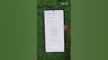 Techno Camon 20 Back Button Setting ! how to change back button !! navigation #viral #shorts #button