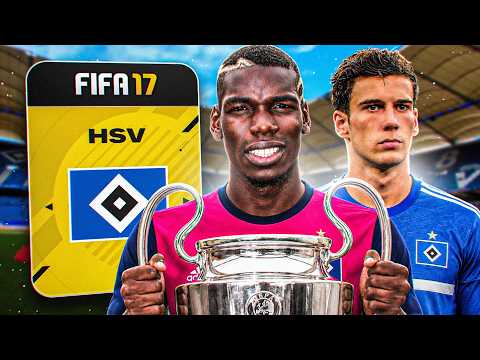 I'm taking HAMBURG to the Champions League title in FIFA 17!