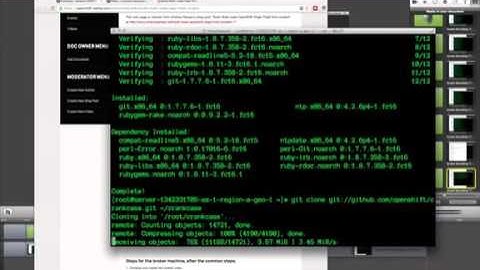 Running OpenShift Origin on OpenStack at HPCloud