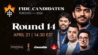 Round 14 FIDE Candidates & Women's Candidates