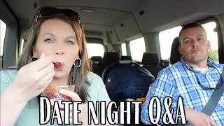 Date night Q\&A with us || Watch until the end 😂