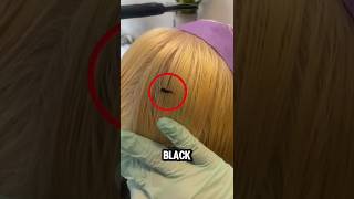 She Spilled Black Dye On Blonde Hair What She Did To Fix It Was Insane