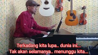 Kejar Mimpi - Maudy Ayunda || Chord in D mayor || Karaoke Piano + Lirik ||