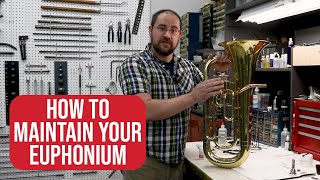 How to Maintain Your Euphonium | Euphonium Care Kit Demo
