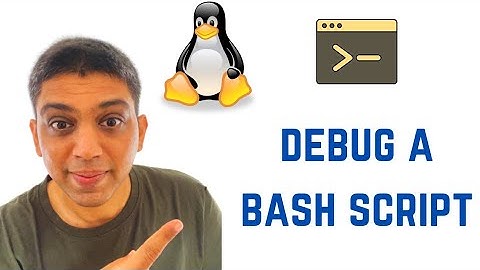 Shell Scripting Tutorial for Beginners - How to debug a bash script