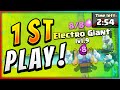ELECTRO GIANT 1ST PLAY AT BRIDGE EVERY GAME! — Clash Royale
