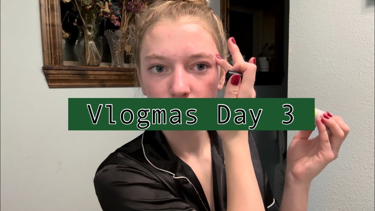 Vlogmas Day 3 | Sick Day + Night routine | Natalie Kate Vlogs - YouTube