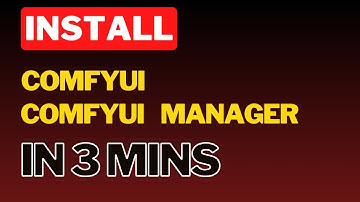 Quick & Easy ComfyUI and ComfyUI Manager Setup (2024) | Windows Installation Guide in Under 3 Min