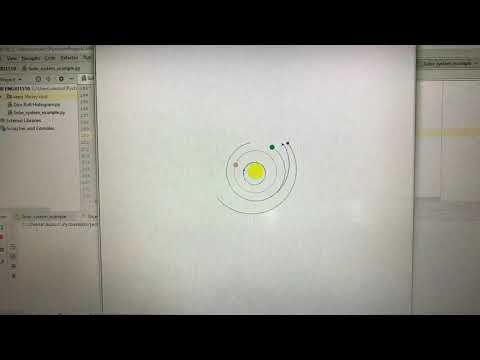 Model Rocket Launch from Earth to Map in Python