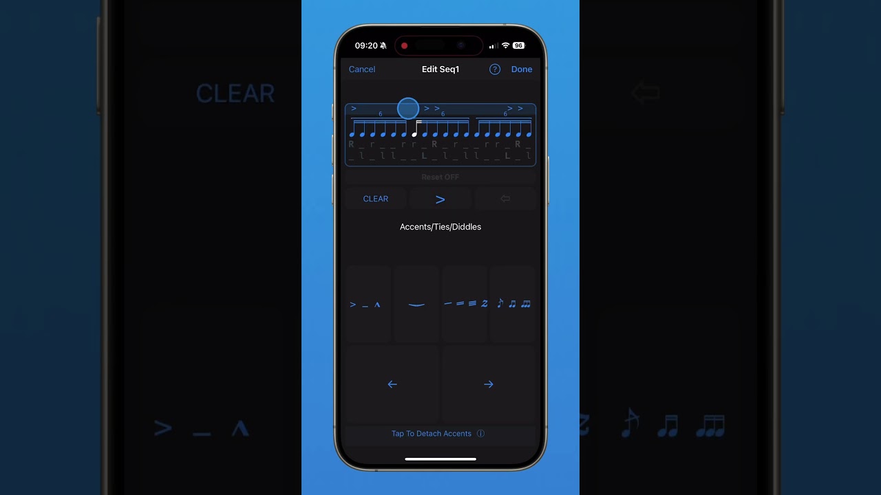 Adding Accents, Flams, Rolls and more in PolyNome