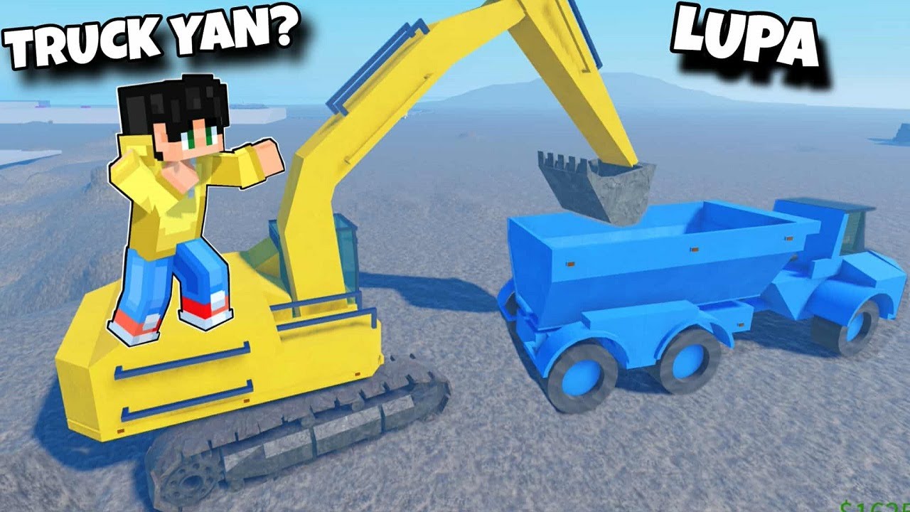 NAGING CONSTRUCTION WORKER AKO at GUMAMIT NG MALAKING TRUCK sa ROBLOX