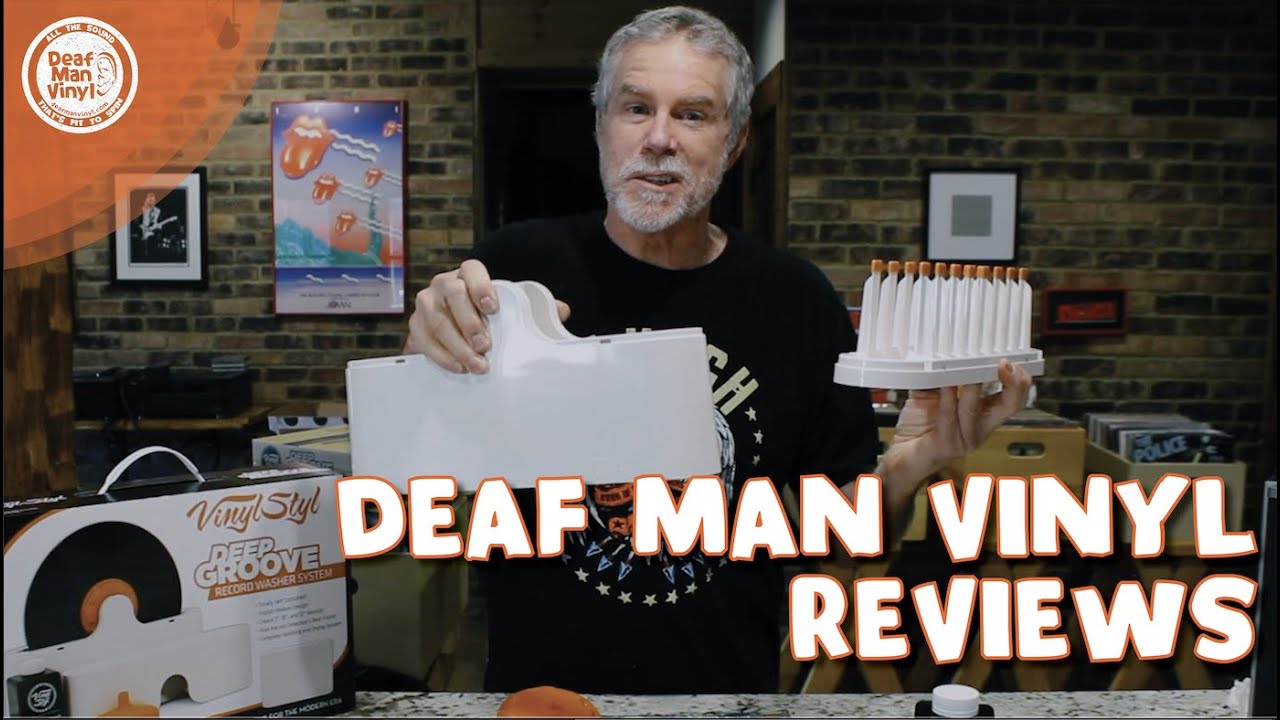 Vinyl Styl™ Deep Groove Record Washer System Deaf Man Vinyl Reviews YouTube